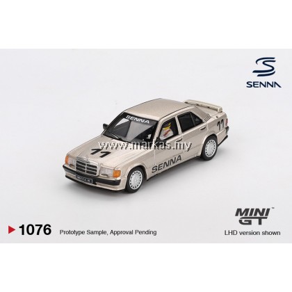 (PO) MINI GT 1/64 #1076 MERCEDES-BENZ 190 E 2.3-16 #11 AYRTON SENNA 1984 NÜRBURGRING RACE OF CHAMPIONS W/ FIGURE (PO) MINI GT 1/64 #1076 MERCEDES-BENZ 190 E 2.3-16 #11 AYRTON SENNA 1984 NÜRBURGRING RACE OF CHAMPIONS W/ FIGURE