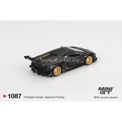 (PO) (STANDARD/BLISTER) MINI GT 1/64 #1087 LB★WORKS LAMBORGHINI AVENTADOR LIMITED EDITION MATTE BLACK (PO) (STANDARD/BLISTER) MINI GT 1/64 #1087 LB★WORKS LAMBORGHINI AVENTADOR LIMITED EDITION MATTE BLACK