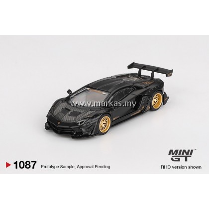 (PO) (STANDARD/BLISTER) MINI GT 1/64 #1087 LB★WORKS LAMBORGHINI AVENTADOR LIMITED EDITION MATTE BLACK (PO) (STANDARD/BLISTER) MINI GT 1/64 #1087 LB★WORKS LAMBORGHINI AVENTADOR LIMITED EDITION MATTE BLACK