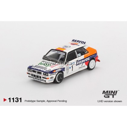 (PO) MINI GT 1/64 #1131 LANCIA DELTA HF INTEGRALE EVOLUZIONE #11993 RALLYE MONTE-CARLO (PO) MINI GT 1/64 #1131 LANCIA DELTA HF INTEGRALE EVOLUZIONE #11993 RALLYE MONTE-CARLO