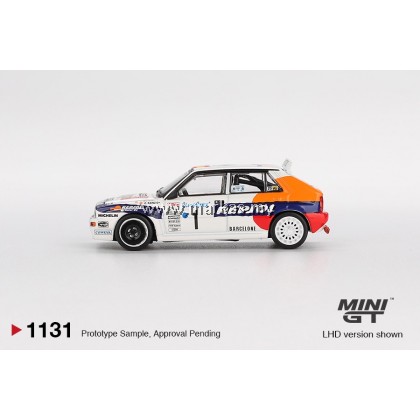 (PO) MINI GT 1/64 #1131 LANCIA DELTA HF INTEGRALE EVOLUZIONE #11993 RALLYE MONTE-CARLO (PO) MINI GT 1/64 #1131 LANCIA DELTA HF INTEGRALE EVOLUZIONE #11993 RALLYE MONTE-CARLO