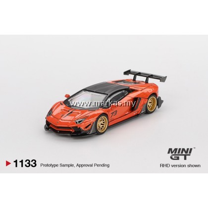 PO) (STANDARD/BLISTER) MINI GT 1/64 #1133 LB☆WORKS LAMBORGHINI