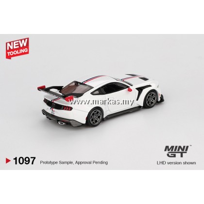 (PO) (STANDARD/BLISTER) MINI GT 1/64 #1097 FORD MUSTANG GTD SPIRIT OF AMERICA