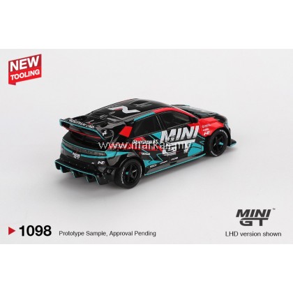 (PO) (STANDARD/BLISTER) MINI GT 1/64 #1098 HYUNDAI IONIQ 5N MINI GT RS-01T 2025 TOKYO AUTO SALON