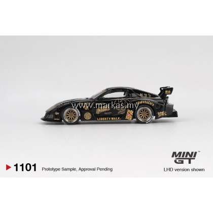 (PO) (STANDARD/BLISTER) MINI GT 1/64 #1101 MAZDA RX-7 LB-SUPER SILHOUETTE FD-NILES