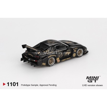 (PO) (STANDARD/BLISTER) MINI GT 1/64 #1101 MAZDA RX-7 LB-SUPER SILHOUETTE FD-NILES