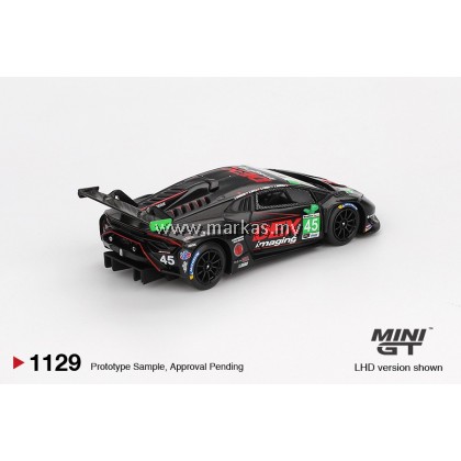 (PO) (STANDARD/BLISTER) MINI GT 1/64 #1129 LAMBORGHINI HURACÁN GT3 EVO2 #45 NO.45 DEX IMAGING 2024 IMSA DAYTONA 24 HRS (PO) (STANDARD/BLISTER) MINI GT 1/64 #1129 LAMBORGHINI HURACÁN GT3 EVO2 #45 NO.45 DEX IMAGING 2024 IMSA DAYTONA 24 HRS