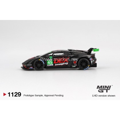 (PO) (STANDARD/BLISTER) MINI GT 1/64 #1129 LAMBORGHINI HURACÁN GT3 EVO2 #45 NO.45 DEX IMAGING 2024 IMSA DAYTONA 24 HRS (PO) (STANDARD/BLISTER) MINI GT 1/64 #1129 LAMBORGHINI HURACÁN GT3 EVO2 #45 NO.45 DEX IMAGING 2024 IMSA DAYTONA 24 HRS