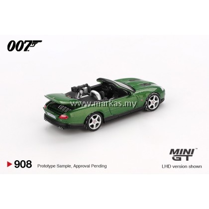 (PO) MINI GT 1/64 #908-007E JAGUAR XKR "DIE ANOTHER DAY" ENGLISH