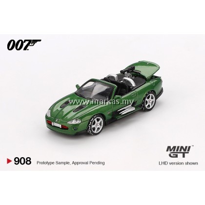 (PO) MINI GT 1/64 #908-007E JAGUAR XKR "DIE ANOTHER DAY" ENGLISH