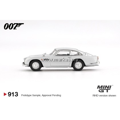 (PO) (BLISTER) MINI GT 1/64 #913-007E ASTON MARTIN DB5 “SKYFALL” ENGLISH (PO) (BLISTER) MINI GT 1/64 #913-007E ASTON MARTIN DB5 “SKYFALL” ENGLISH