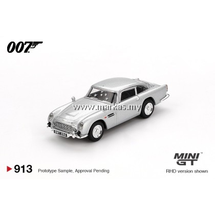 (PO) (BLISTER) MINI GT 1/64 #913-007E ASTON MARTIN DB5 “SKYFALL” ENGLISH (PO) (BLISTER) MINI GT 1/64 #913-007E ASTON MARTIN DB5 “SKYFALL” ENGLISH