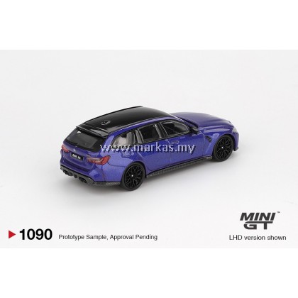 (PO) (STANDARD/BLISTER) MINI GT 1/64 #1090 BMW M3 COMPETITION TOURING PORTIMAO BLUE METALLIC (PO) (STANDARD/BLISTER) MINI GT 1/64 #1090 BMW M3 COMPETITION TOURING PORTIMAO BLUE METALLIC