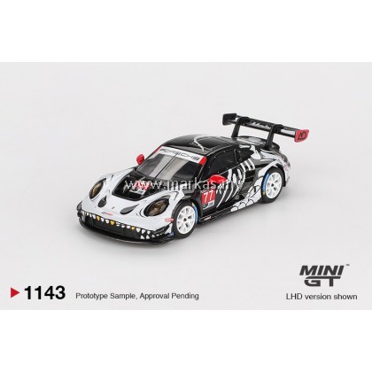 (PO) (STANDARD/BLISTER) MINI GT 1/64 #1143 PORSCHE 911 GT3 R #77 AO RACING 2025 IMSA PETIT LE MANS (PO) (STANDARD/BLISTER) MINI GT 1/64 #1143 PORSCHE 911 GT3 R #77 AO RACING 2025 IMSA PETIT LE MANS