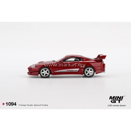 (PO) (STANDARD/BLISTER) MINI GT 1/64 #1094 TOYOTA SUPRA VEILSIDE COMBAT V-I RED (PO) (STANDARD/BLISTER) MINI GT 1/64 #1094 TOYOTA SUPRA VEILSIDE COMBAT V-I RED