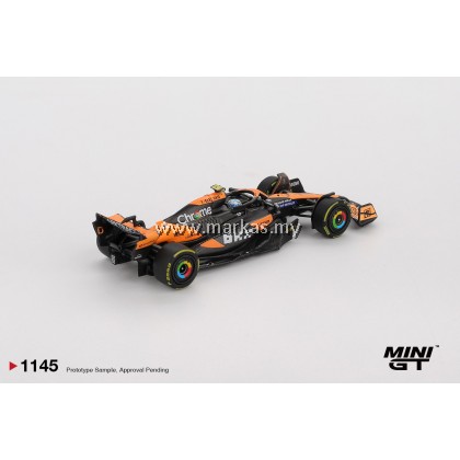 (PO) (STANDARD/BLISTER) MINI GT 1/64 #1145 MCLAREN MCL38 #4 LANDO NORRIS 2024 F1 2024 HUNGARIAN GP 2ND PLACE (PO) (STANDARD/BLISTER) MINI GT 1/64 #1145 MCLAREN MCL38 #4 LANDO NORRIS 2024 F1 2024 HUNGARIAN GP 2ND PLACE