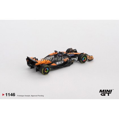 (PO) (STANDARD/BLISTER) MINI GT 1/64 #1146 MCLAREN MCL38 #81 OSCAR PIASTRI 2024 F1 2024 HUNGARIAN GP WINNER (PO) (STANDARD/BLISTER) MINI GT 1/64 #1146 MCLAREN MCL38 #81 OSCAR PIASTRI 2024 F1 2024 HUNGARIAN GP WINNER
