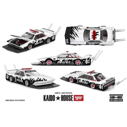 PO) MINI GT X KAIDO HOUSE 1/64 KHMG275 KAIDO STAR POLICE