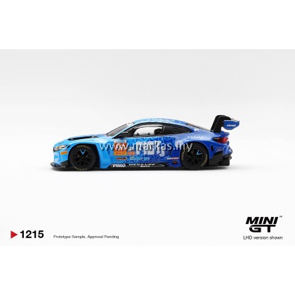PO) MINI GT CHINA EXCLUSIVE 1/64 #1215 BMW M4 GT3 EVO #90 FIST