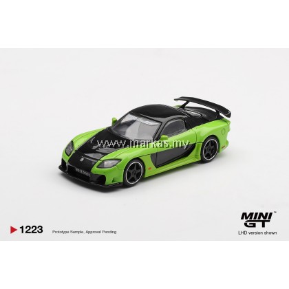 PO) (STANDARD/BLISTER) MINI GT 1/64 #1223 MAZDA RX-7 VEILSIDE