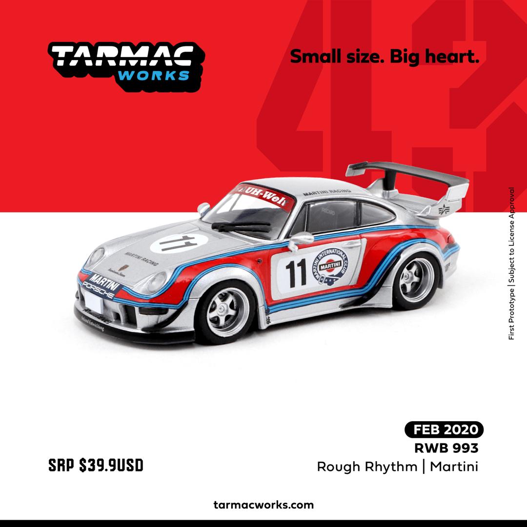 RWB Tarmac Works Martini 0 Porsche Rough Rhythm 1:64 1⁄64 Model