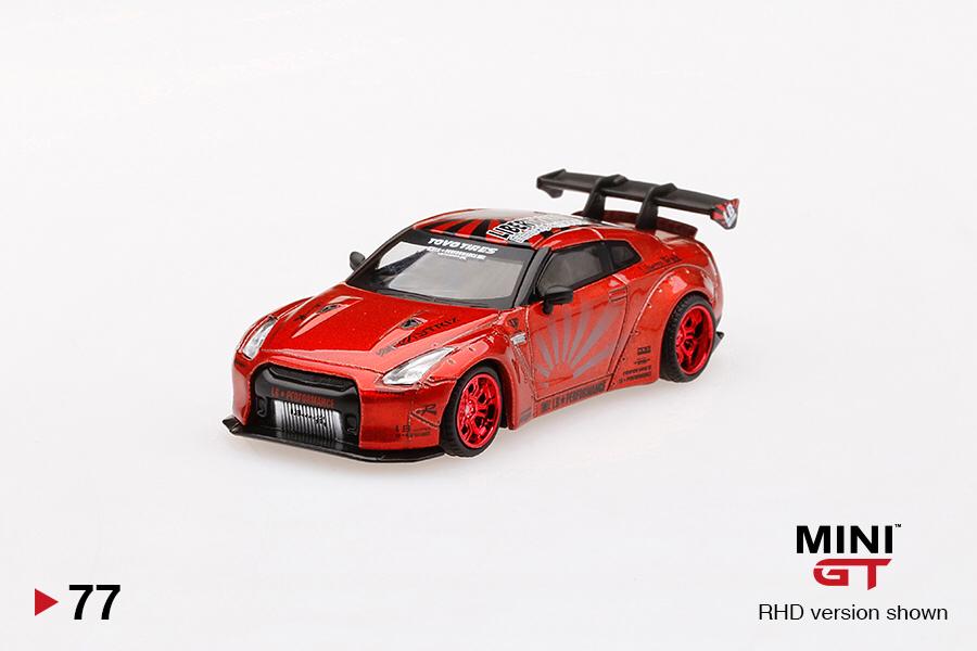 MINI GT 1/64 #77 LB WORKS NISSAN GTR R35 TYPE 1 REAR WING VER 1+2