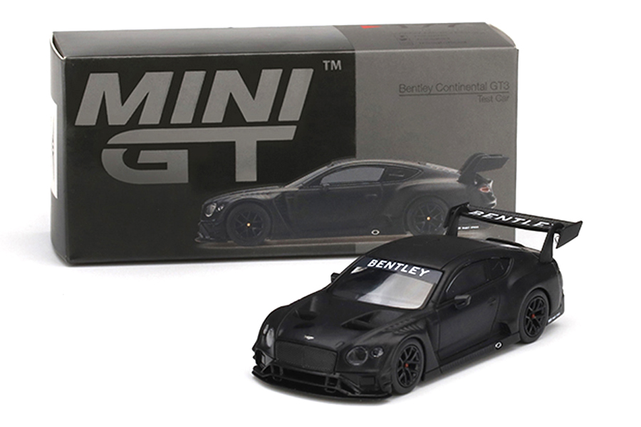 MINI GT 1/64 #177 BENTLEY CONTINENTAL GT3 TEST CAR