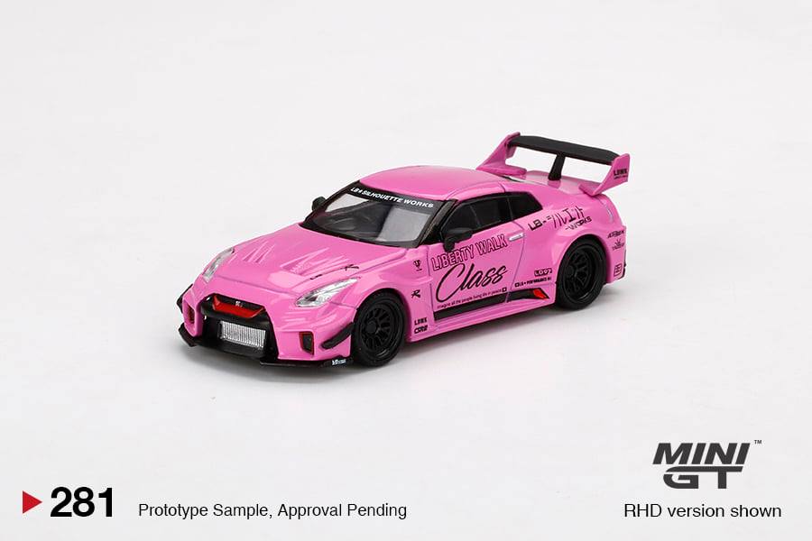 MINI GT 1/64 #281 LB SILHOUETTE WORKS GT NISSAN GT-RR VER.1 CLASS