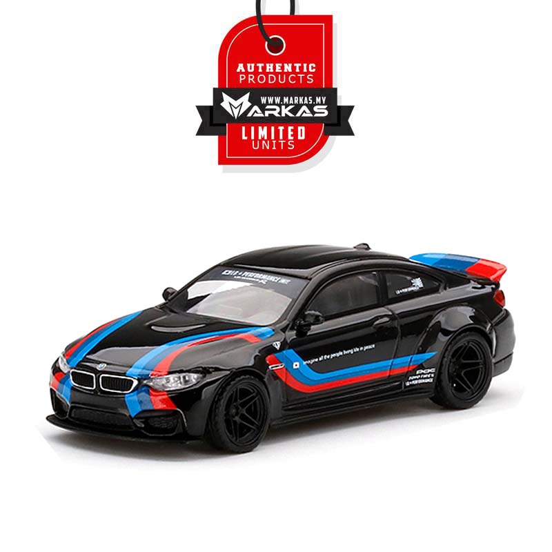 MINI GT X MIJO EXCLUSIVE 1/64 #306 LB☆WORKS BMW M4 BLACK